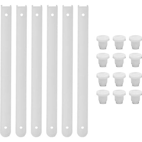 jeux de glissières de tiroir en plastique, pièces de rechange pour glissières de tiroir, glissières de tiroir (1/4)