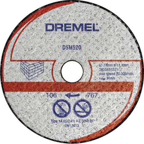 DREMEL® DSM20 Disque de coupe pour maçonnerie (1/8)