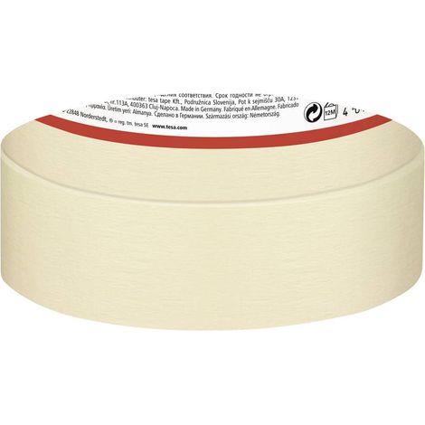 Tesa Economy Cinta de Carrocero Blanca 50 m x 30 mm 5 unidades