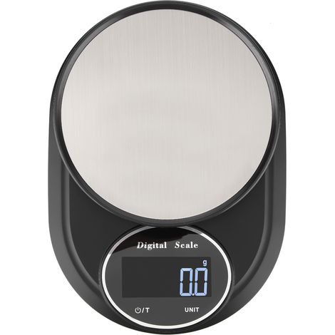Mini balance de cuisine électronique 5 kg, précision 0,1 g, outil de mesure alimentaire portable-AquaForge (1/5)