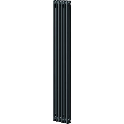 Colosseum Anthracite 1500mm x 284mm Double Panel Radiator (1/5)