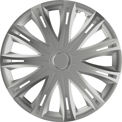 HP Autozubehör Copri ruota R16 Argento 1 pz.