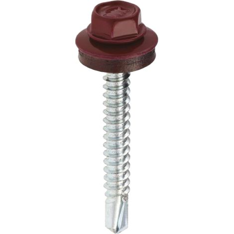 Vis H acier VHA 4,8 x 25 rouge oxyde