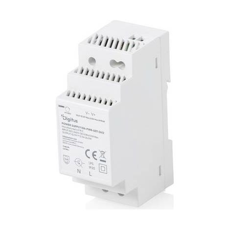 Digitus DN-PWR-SST-2412 Alimentatore per guida DIN 12 V/DC 2 A 24 W Contenuto 1 pz. (1/5)