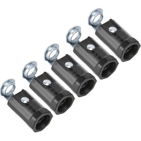 10 Stück 125V E12 Lampenfassung E12 Hängelampenfassung Lampensockel für Haushalt und Büro 43mm / 1,7in (1/5)