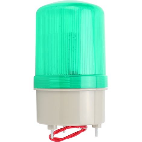 Feu de signalisation BERM, signal sonore et lumineux à DEL, équipement d'alarme d'urgence pour véhicules, 220 V CA, vert (1/5)