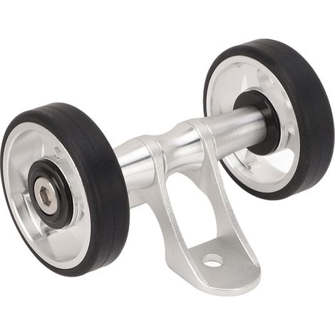 Garde-boue double en argent pour vélo pliant Brompton et Dahon, protection de roues. (1/5)