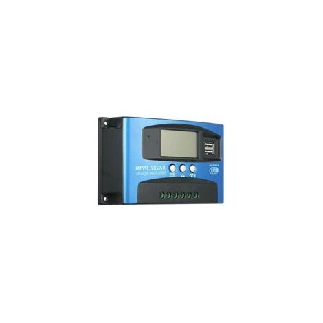 Contrôleur Solaire - MPPT 30 A - Tension 12 V / 24 V - Pour Système Photovoltaïque Domestique - 1 Pièce