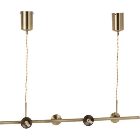 Pied de Lampe 4 Têtes Suspension "Yuks" 156cm Or