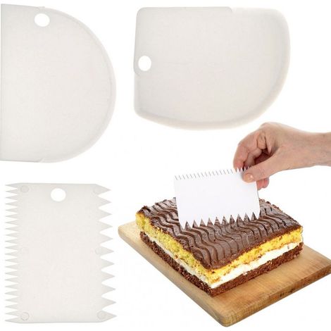Espátula de repostería de 12 cm, 3 unidades.