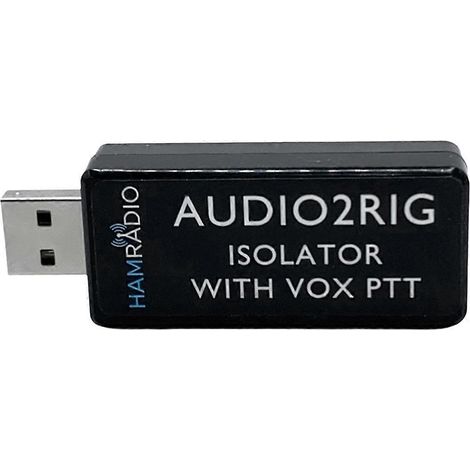 Connecteur de carte son USB pour radio amateur AUDIO2RIG compatible avec KENWOOD, YAESU-- (1/5)