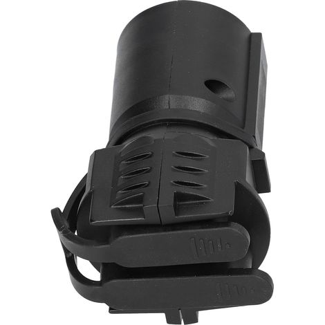 Adaptateur de prise remorque 12V 7 broches vers 4 et 5 broches, lame plate pour véhicules utilitaires et bateaux (1/5)