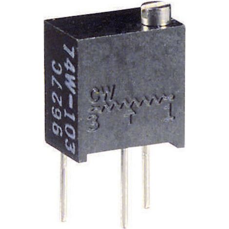 Herramienta de medida vishay t63yb101kt20 100 ohm 0.25 w