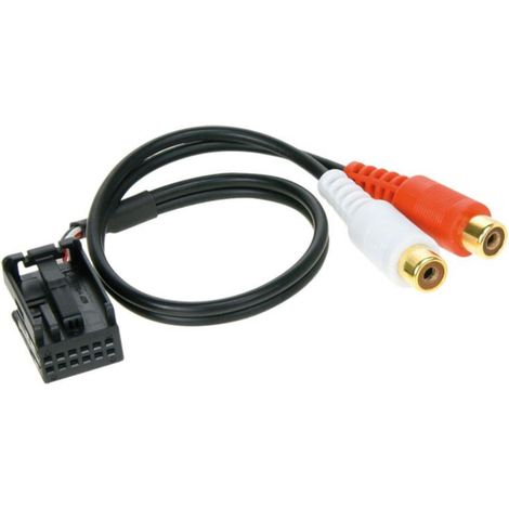 Cable auxiliaire compatible avec autoradio d origine compatible avec VW ap02 Skoda Nexus MFD2