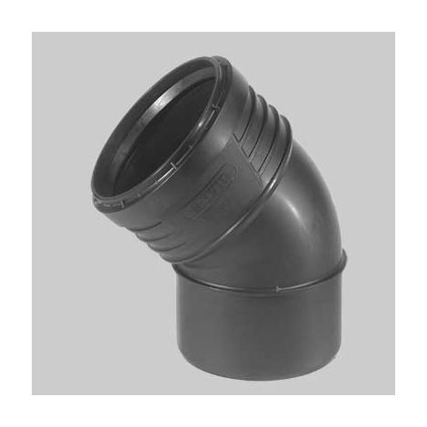 CURVA FONOISOLANTE STB  EE  40  45  °     WAVIN