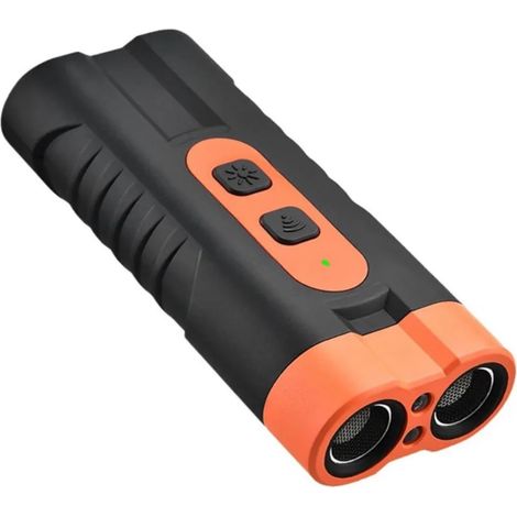 Le pour les chiens, dispositifs dissuasifs de l'écorce de chien avec lampe de poche LED, Silenceur d'aboard d'arrêt de bouclier d'écorce, sifflet d'arrêt adapté à l'entraînement pour améliorer le mau