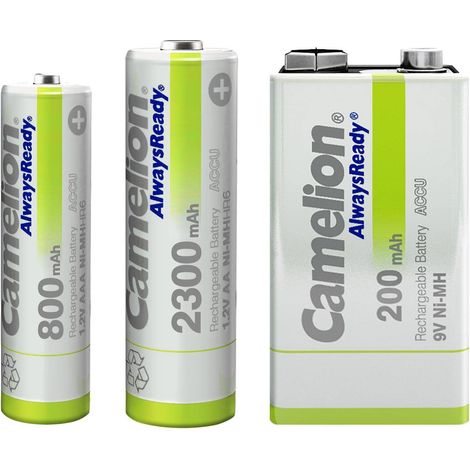 Camelion Always Ready Pile rechargeable NiMH AAA 800mAh (1/2)