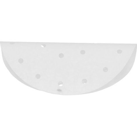 Papier antiadhésif absorbant l'huile, 100 pièces, rond pour Barbecue, poêle à frire profonde (20cm) (1/5)