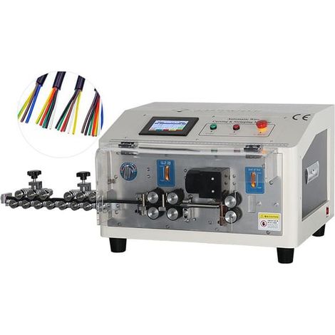 Machine automatique pour couper et dénuder les câbles multiconducteurs (Ø 1 - 10 mm) (1/2)
