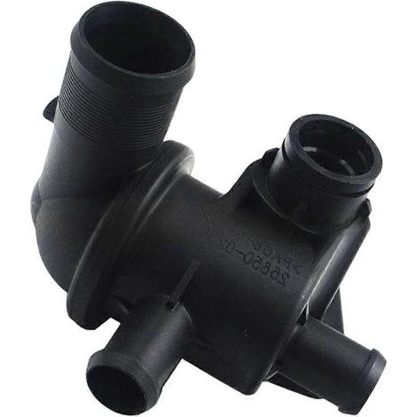 Boîtier de thermostat, boîtier de sortie de liquide de refroidissement 25650-02801 2565002801 Compatible avec Hyundai Getz Click 2002-2010-SSZFV (1/5)