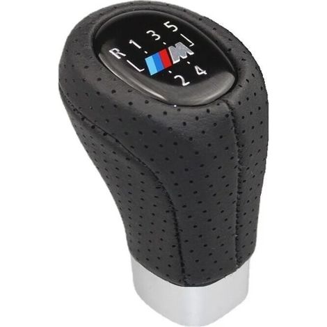 Pommeau De Levier De Vitesse - 5 Vitesses - Pour BMW E34 E36 E38 E39 E46 E53 E60 E61 E63 E64 E83 E90 E91 E92 E93 Série 3 Série 5 X1 X3 X5 - 1 Pièce (1/5)
