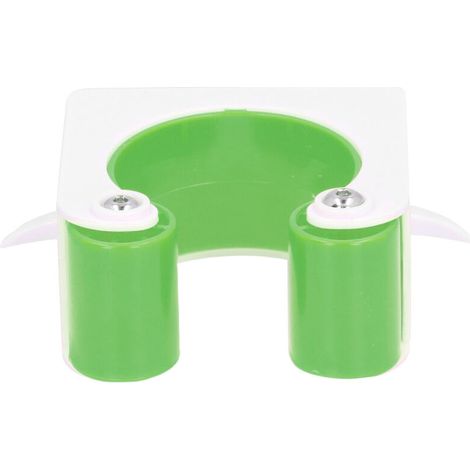 Support de fixation pour vélo, accessoire de stationnement extérieur et intérieur, dimensions 8x8x4cm, vert (1/5)