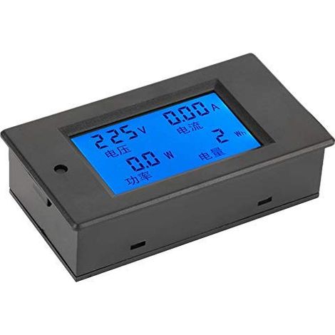 PZEM-021 Misuratore di energia – Voltmetro / Amperometro / Wattmetro – 20A AC80-260V – Display LCD – Shunt