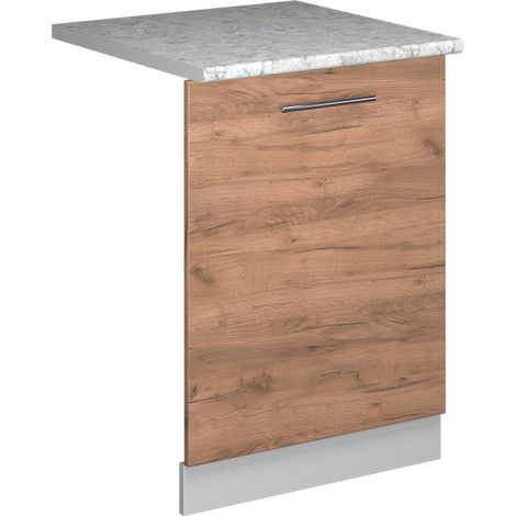Pannello frontale della lavastoviglie Fame-Line, Rovere dorato, 60 cm , PL Marmo, Vicco