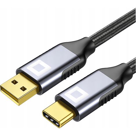 Cavo di ricarica rapida USB-C a CO2 per Samsung Xiaomi USB TYPE C PD 6A 120W 2M (1/5)