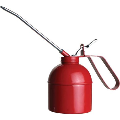 OLIATORE MANUALE IN METALLO CON CANNA RIGIDA LUBRIFICATORE 300ml / 500ml GROZ, "300ml"