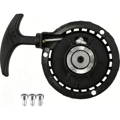 Lanceur à rappel 47cc 49cc pour mini moto pocket bike ATV quad 2 temps – Démarreur manuel en aluminium compatible 40/44-6 avec poignée de traction (1/5)