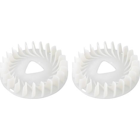Lot 2 volants moteur 5kw 6.5kw – lame ventilateur refroidissement – pour 188F/190F – générateur essence