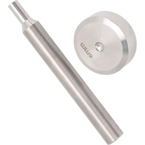Doppelseitiger 6-mm-Nietdorn zum Befestigen von Knöpfen bei DIY-Lederarbeiten (1/5)