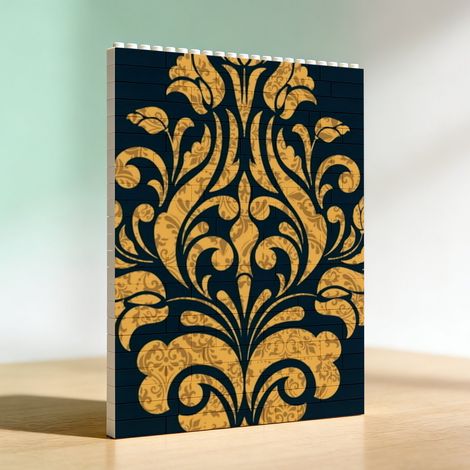 Cadre cadeau artistique en blocs, Saint‑Valentin et anniversaire (1/5)