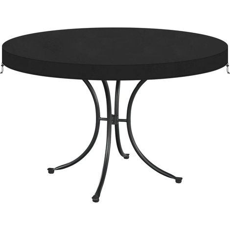 Housse Pateau Table de Jardin Housse Protection Ronde extérieur Imperméable Anti UV Tissu Oxford (1/2)