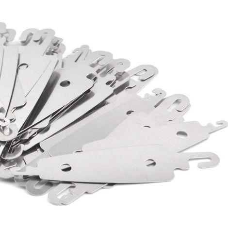 Set mit 50 Nadeleinfädlern aus Edelstahl (1/4)