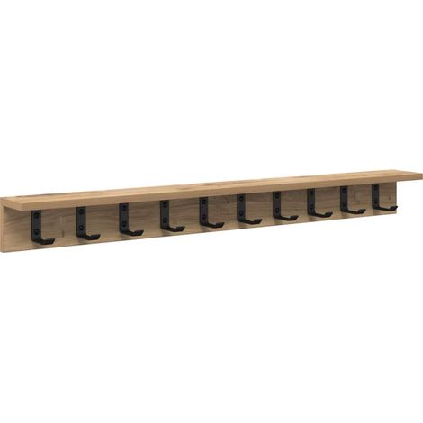 Maison Exclusive - Wandmontierter nachttisch Artisan-Eiche 100 x
