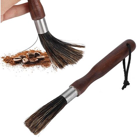 Brosse de nettoyage pour moulin à café en poudre, brosse de nettoyage pour moulin à grains, accessoires pour machine à moudre (1/5)