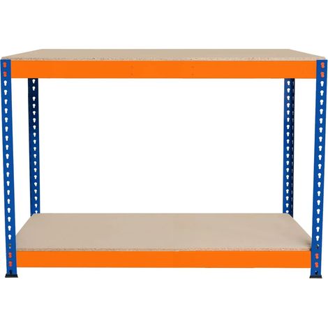 S-Rax 2 Tier Workbench - 120cm x 45cm x 90cm