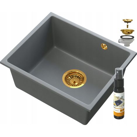 MANADO GREY UNDERMOUNT GOLD SINK 50 (1/5)