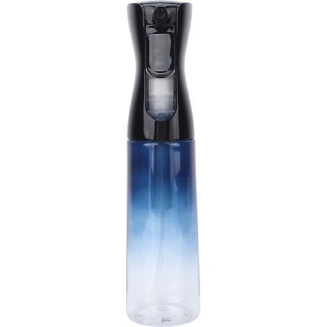 Flacon pulvérisateur réutilisable 300 ml, bleu dégradé, vaporisateur continu pour coiffure, nettoyage, jardinage et soin de la peau (1/5)