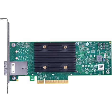 Broadcom HBA 9500-8e interface cards/adapter Internal SAS (1/2)
