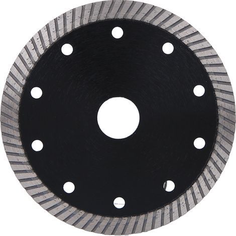 Disque diamant pour meuleuse, lame de scie pour coupe béton, granit, marbre - 125x22.23x2.0x10mm (1/5)