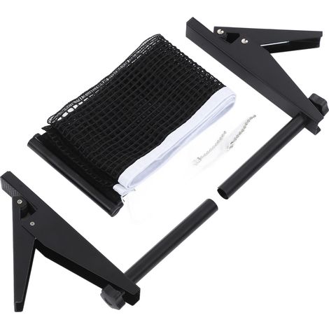 Ensemble de support de filet de tennis de table de qualité professionnelle pour l'intérieur, avec sangle. (1/5)