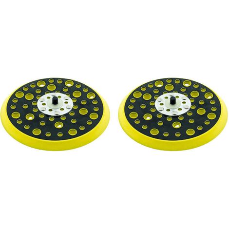 150mm 5/16 Thread 52 Hole Loop Backing Pad Compatible avec Mirka (2pcs) (1/3)