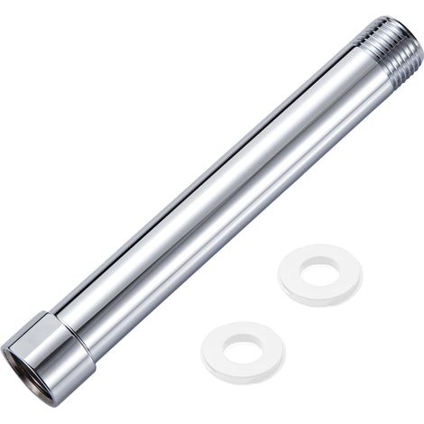 Extension de Douche 6 In, Rallonge G1/2" pour Pommeau de Salle de Bains, Prolongateur Colonne