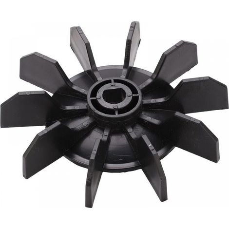 Electric Motor Fan Wheel, Small Air Compressor Fan Blade Accessory for Direct Online Motor Air Compressor, 14mm Shaft, 135mm OD (1/5)