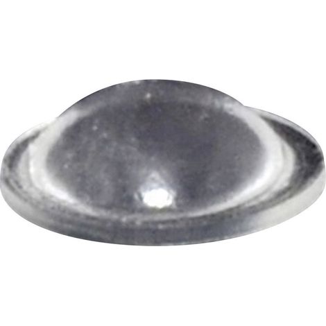 TOOLCRAFT PD9010C Gerätefuß selbstklebend, hemisphärisch Transparent (Ø x H) 10 mm x 3.1 mm 1 St.