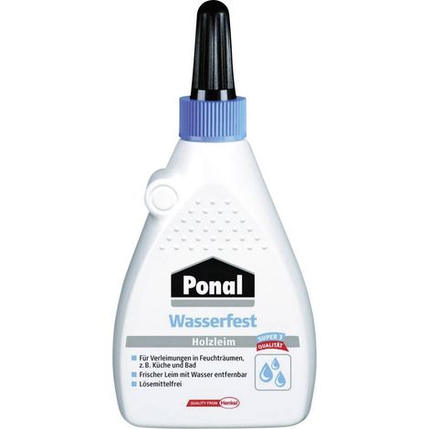 Cola para madera Ponal pn15s impermeable EN 204 D3 120g