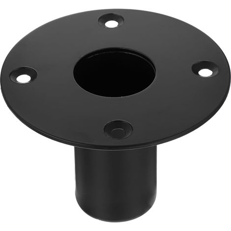 Support de Haut-Parleur Socle en Fer Patte de Fixation Robuste pour Pied Enceinte Bureau (1/5)